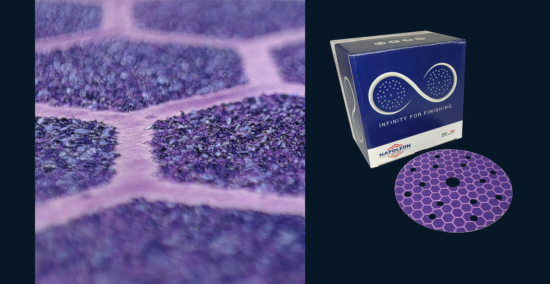 Originální struktura brusiva pro vyšší účinnost i životnost