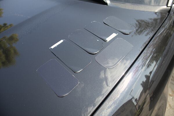 Ukázka černé barvy LC9Z.