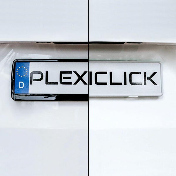 průhledný držák SPZ