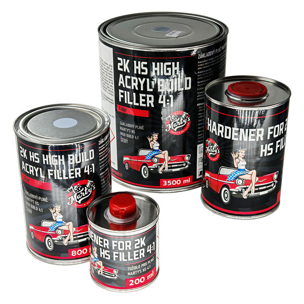 Malé balení 800+200 ml a velké balení 3500+900 ml.