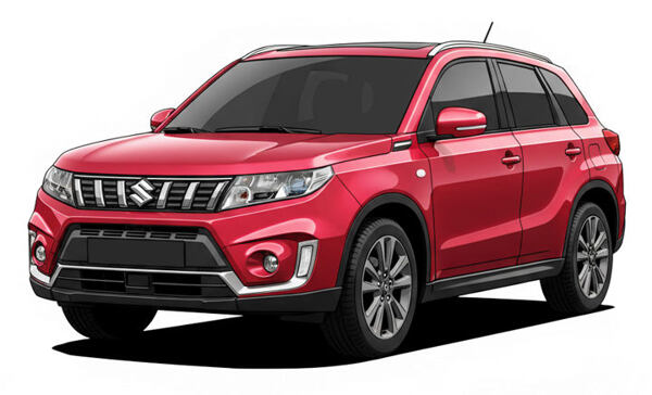 Kde je kód barvy ve vozech Suzuki?