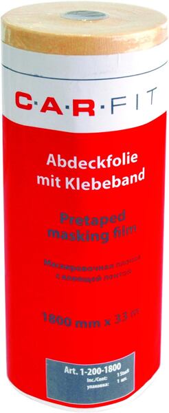 Maskovací fólie s páskou