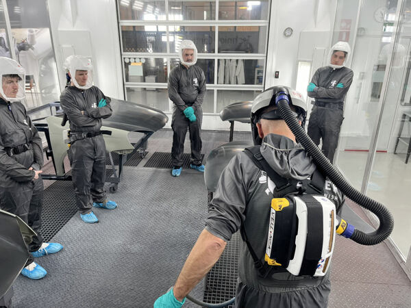 Náš tým na zahraničním školení u firmy Sherwin Williams.