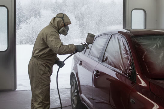 A leggyakoribb hibák a téli festékjavítás során