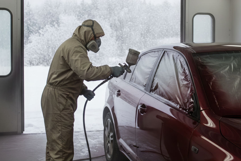 A leggyakoribb hibák a téli festékjavítás során