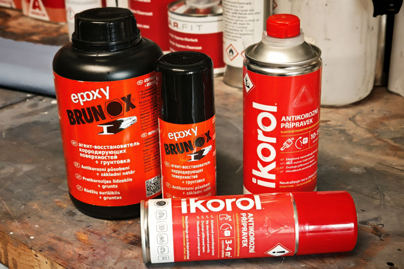 Az Ikorol és a Brunox Epoxy közötti különbség