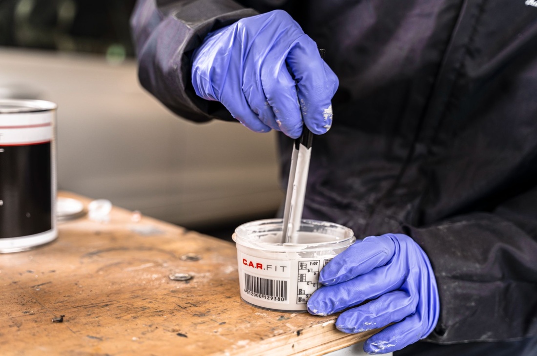 Aplikace základových barev