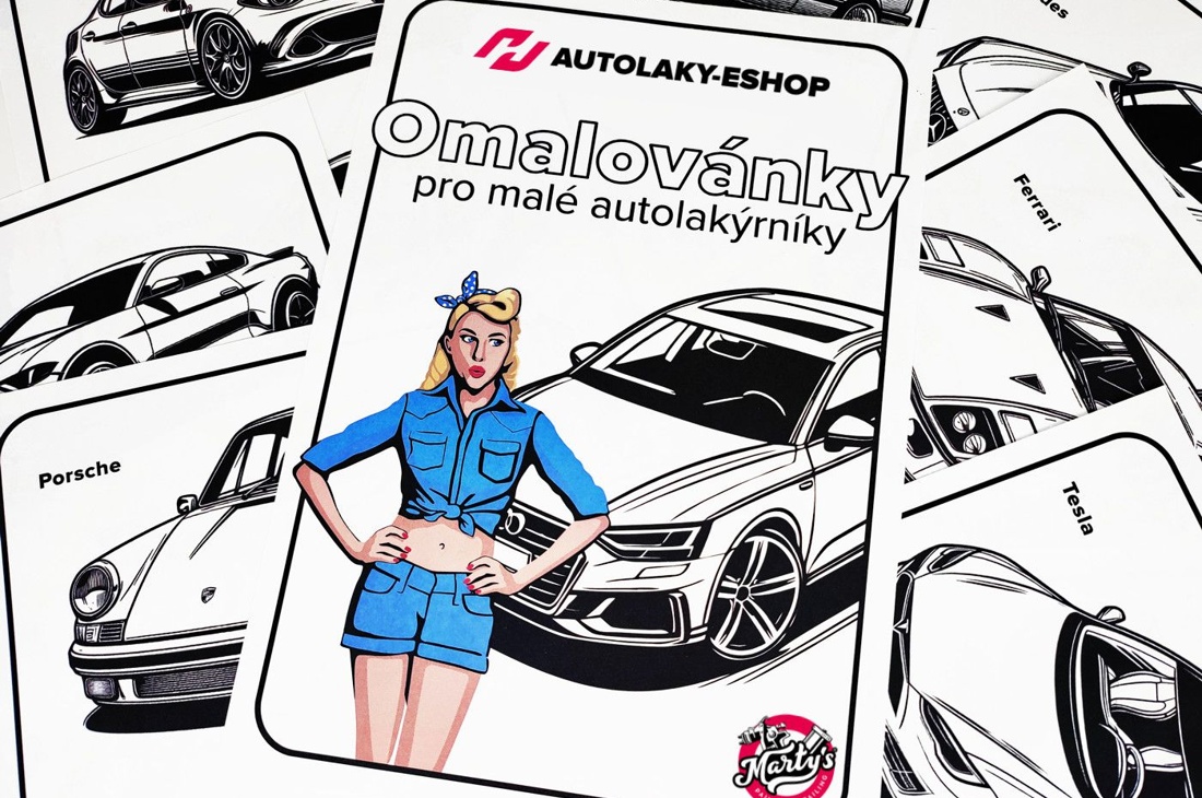 Omalovánky auta