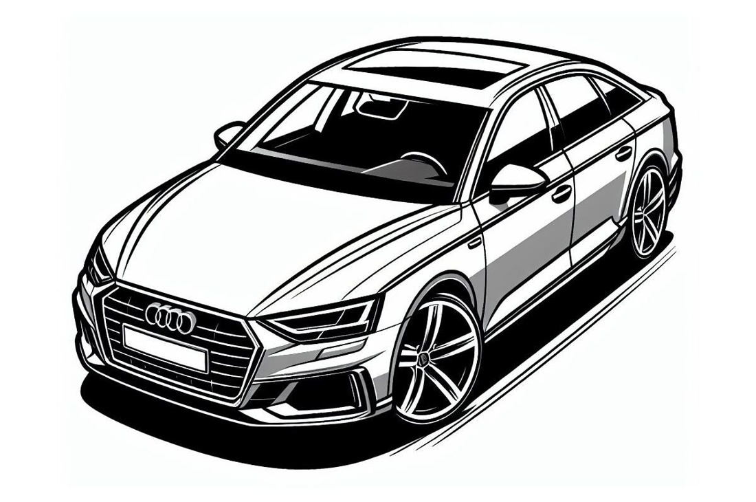 Jak zjistím kód barvy na voze Audi?