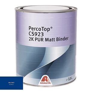 Matná polyuretanová 2K barva Axalta PercoTop MATT RAL 5017