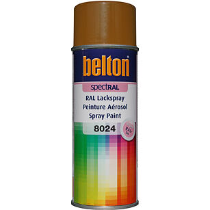Belton Barva ve spreji RAL 8024 400ml HNĚDOBÉŽOVÁ