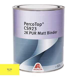 Matná polyuretanová 2K barva Axalta PercoTop MATT RAL 1016