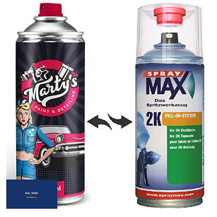 Barva ve spreji RAL 5000