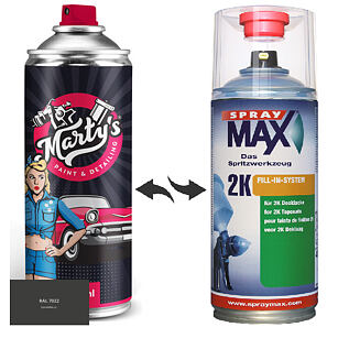 Barva ve spreji RAL 7022