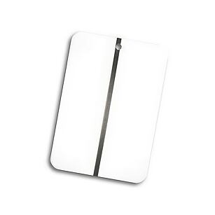 Marty's Nástřiková karta kovová - bílá