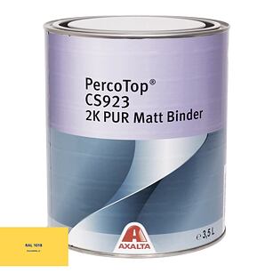 Matná polyuretanová 2K barva Axalta PercoTop MATT RAL 1018