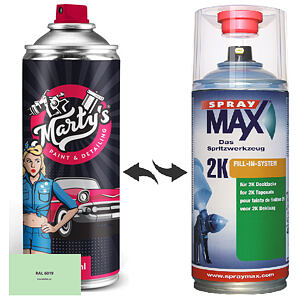 Barva ve spreji RAL 6019