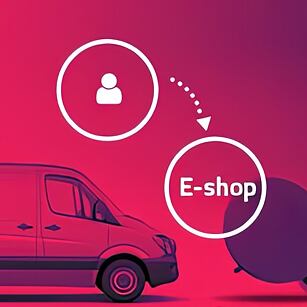 Přeprava vzorku autolaku do kamenné prodejny