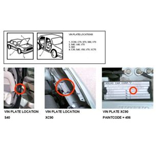 Autolak do pistole Volvo 147 LIGHT GREEN