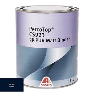 Matná polyuretanová 2K barva Axalta PercoTop MATT RAL 5011