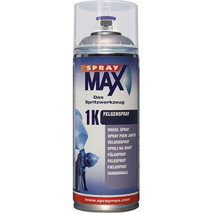 SprayMAX /Mimořádná Kvalita/ 1K barva na disky kol stříbrná 400ml Sprej