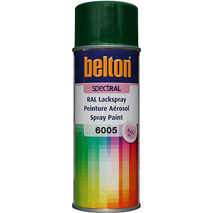 Belton Barva ve spreji RAL 6005 400ml MECHOVÁ ZELENÁ