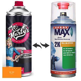 Barva ve spreji RAL 1028