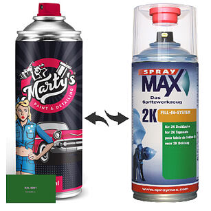 Barva ve spreji RAL 6001