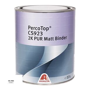 Matná polyuretanová 2K barva Axalta PercoTop MATT RAL 9003