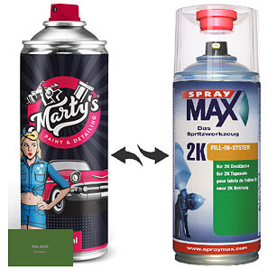 Barva ve spreji RAL 6025