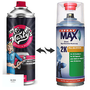 Barva ve spreji RAL 9010