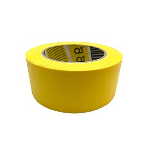 Q1 Maskovací páska Premium 48mm x 50m 110°C  Žlutá