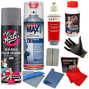 Prémiová doplňková sada pro opravu metalického laku sprejem