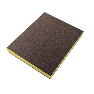 SIA Brusná houba Fine K240-320 žlutá - 120x98x13mm - oboustranná