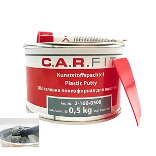 C.A.R.FIT Plastic Tmel na plasty černý 500g