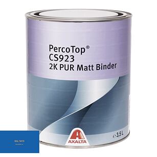 Matná polyuretanová 2K barva Axalta PercoTop MATT RAL 5015