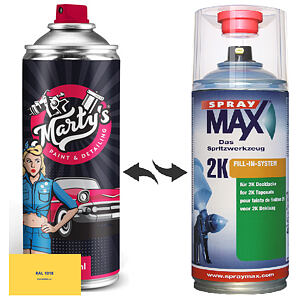 Barva ve spreji RAL 1018