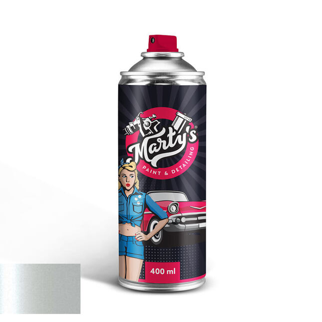 Motolak ve spreji Ducati 59, 59 STAR WHITE SILK