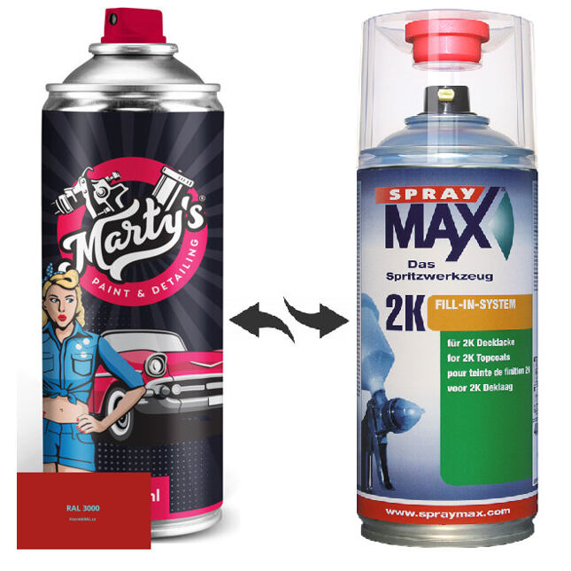Barva ve spreji RAL 3000