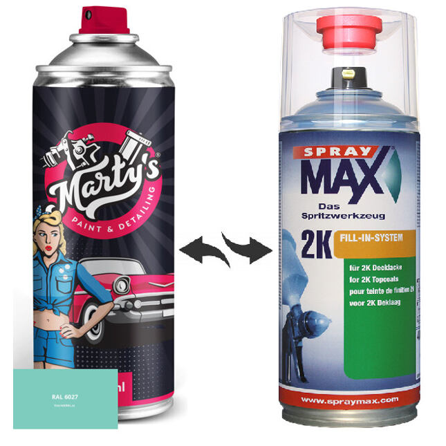 Barva ve spreji RAL 6027