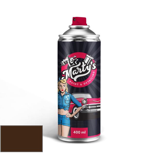 Barva ve spreji Porsche 6411 Togobraun