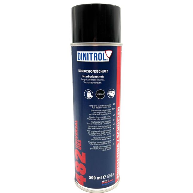 DINITROL 482 Ochrana spodků nepřelakovatelná 500ml