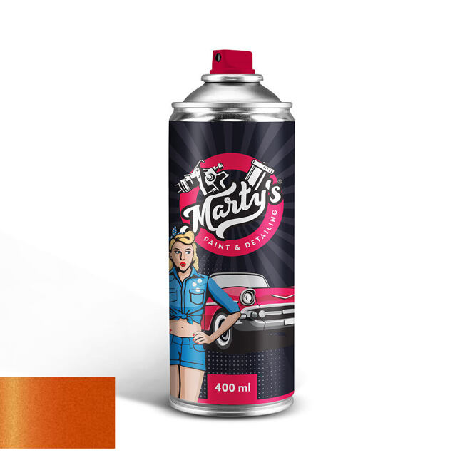 Motolak ve spreji KTM 206 JADE ORANGE 2ks/bal