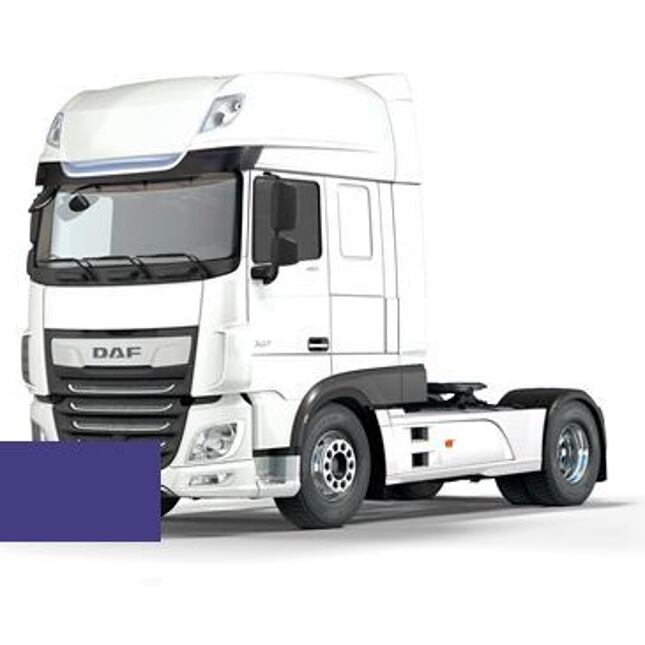 Barva na auto ve spreji DAF CE947BLUE STEMA LOGISTIK PURPLE