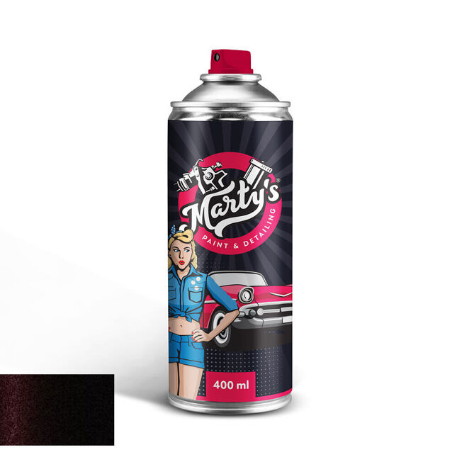 Autolak ve spreji Subaru  54A BLACK GRANITE