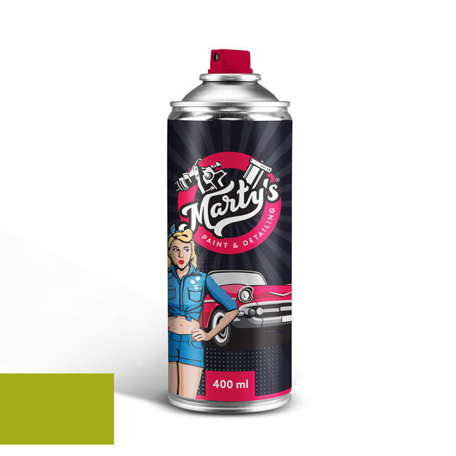 Barva na auto ve spreji Chrysler PF2 NITRO YELLOW GREEN