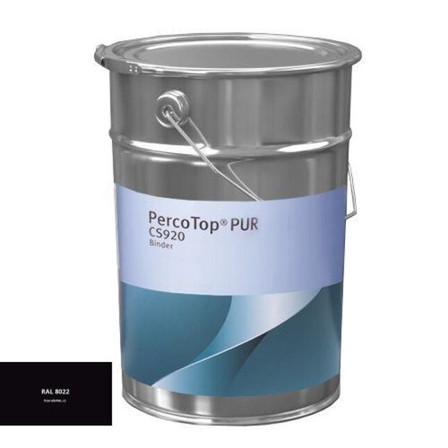 Polyuretanová 2K barva Axalta 920 RAL 8022  5° lesku