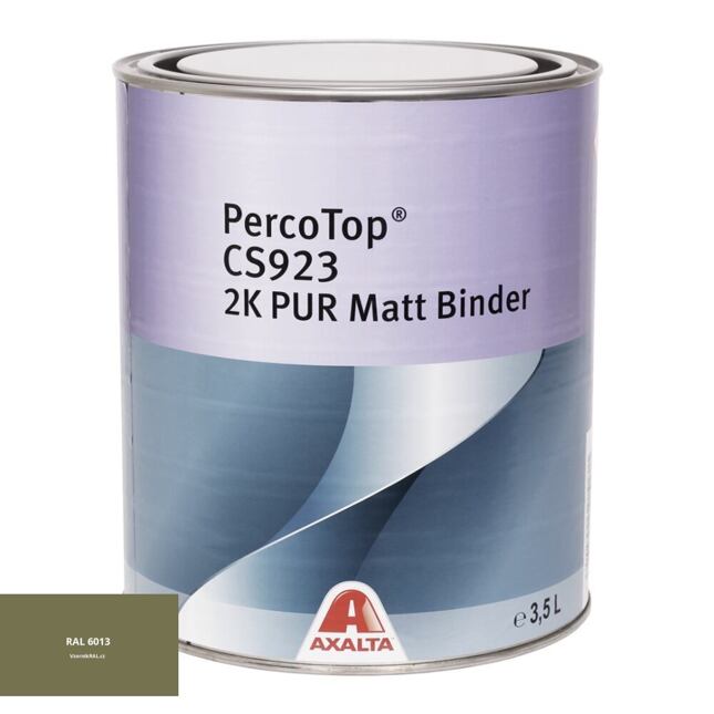 Matná polyuretanová 2K barva Axalta PercoTop MATT RAL 6013