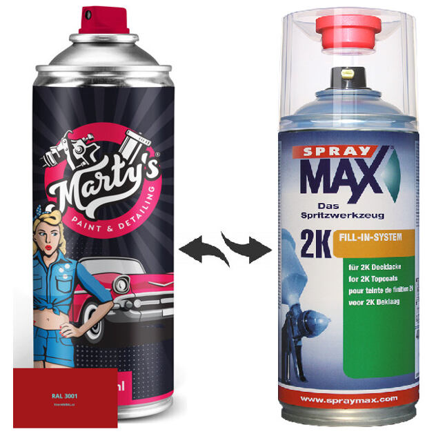Barva ve spreji RAL 3001