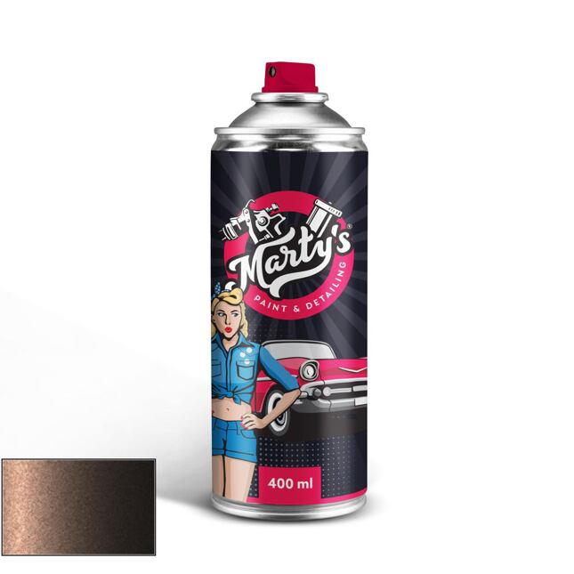 Barva ve spreji Porsche LY8V Zobelbraun